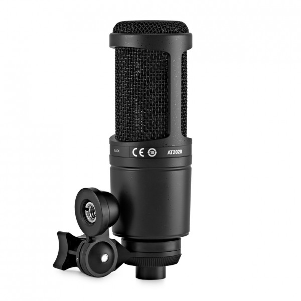 Audio-Technica AT2020 Cardioid Condenser Studio Microphone