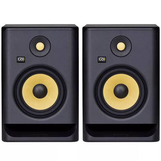 KRK Rokit 7 G4 Studio Monitor Speaker Bundle - Pair (Black)