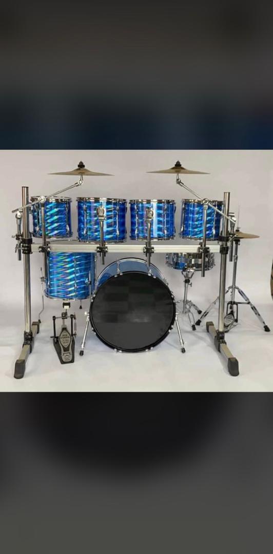 Yamaha 7set Drum(RACK) Marble and Wood Colors Available