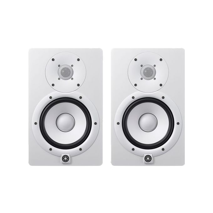 YAMAHA HS8 Studio Monitor Pair (White)And Pair Monitor Stand