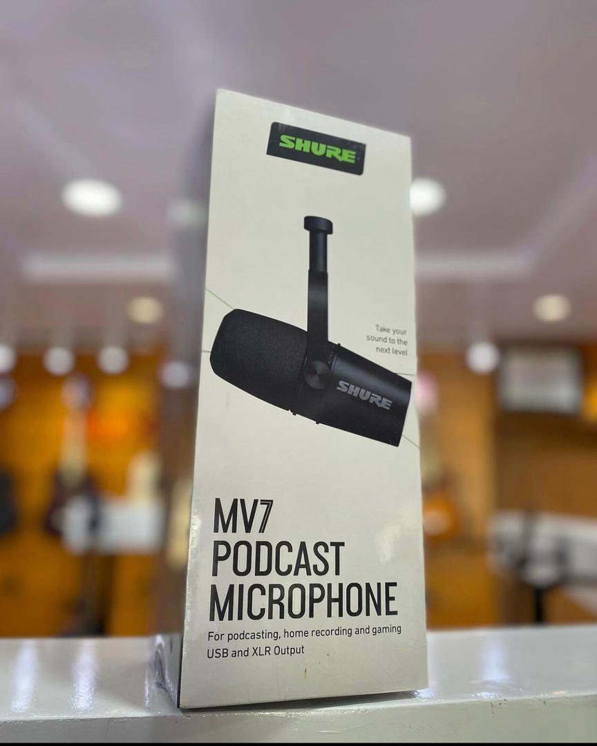 Shure Podcast Microphone Mv7 USB