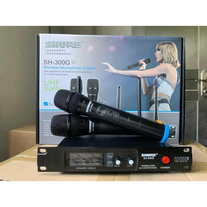 Shure Wireless Microphone SH-300B 2in1 (Black)