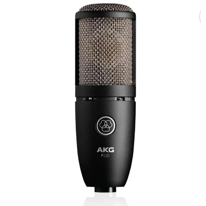 AKG Studio Vocal Condenser Microphone,P220 (Black)