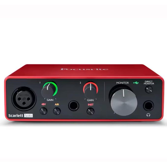Focusrite Scarlett Solo 3rd Gen USB Audio Interface