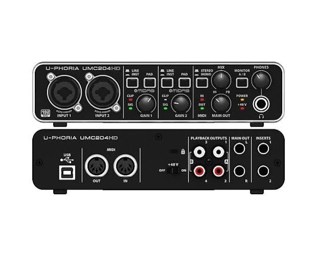 Behringer Uphoria UMC204HD Soundcard