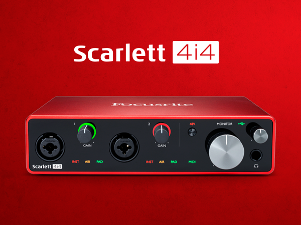 Focusrite Scarlet 4i4 3rd Gen