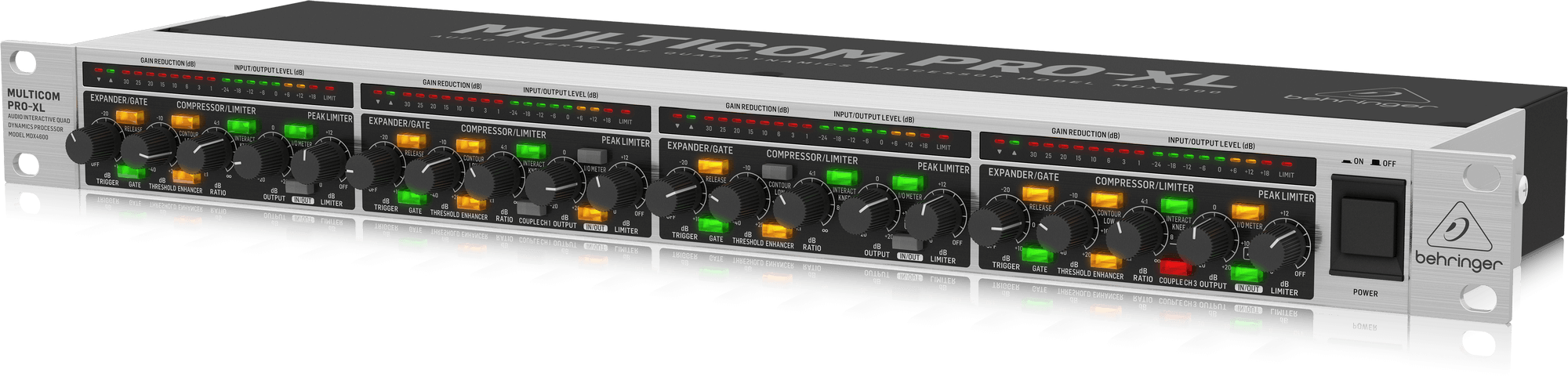 Behringer Mdx4600 Multicom Pro-Xl - 4 Channel Compressor
