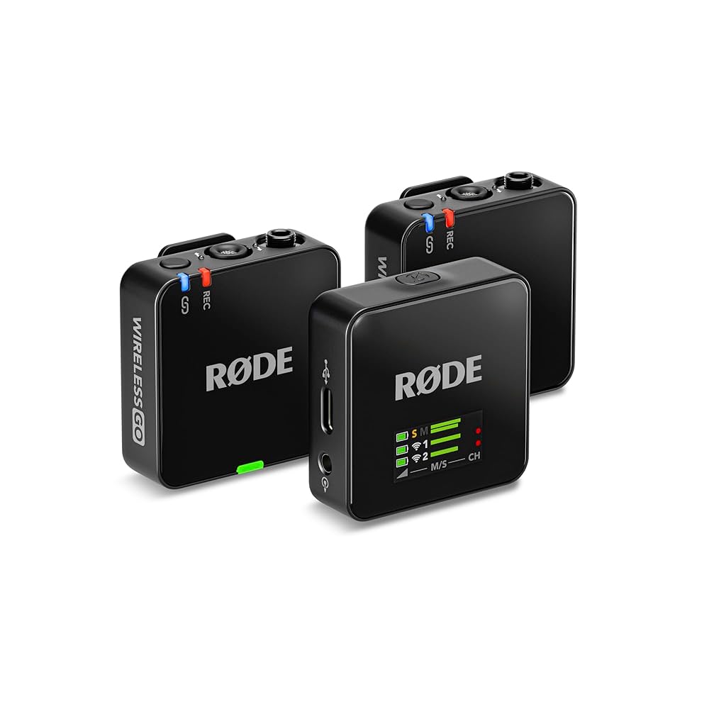 Røde Wireless Go (Gen 3) – Compact Wireless Mic 32-bit Float