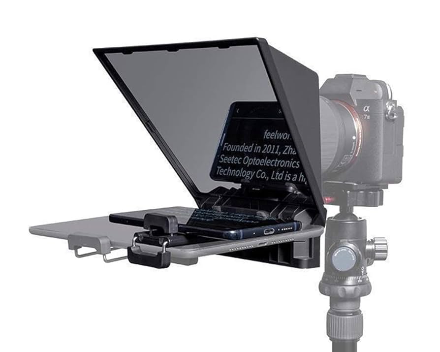 Feelworld Tp2a Portable 8inch Teleprompter Supports Up To 8