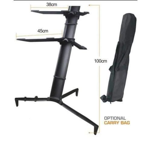 Professional Double Keyboard Stand, Heavy Duty