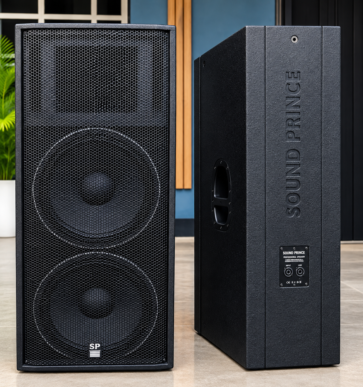Sound Prince Sp-125 Double Cone Loud Speaker (4,000 Watts)