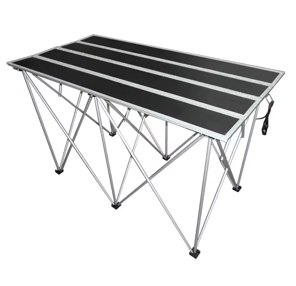 Dj Foldable Table and Three Leg Skeleton Leg Stand