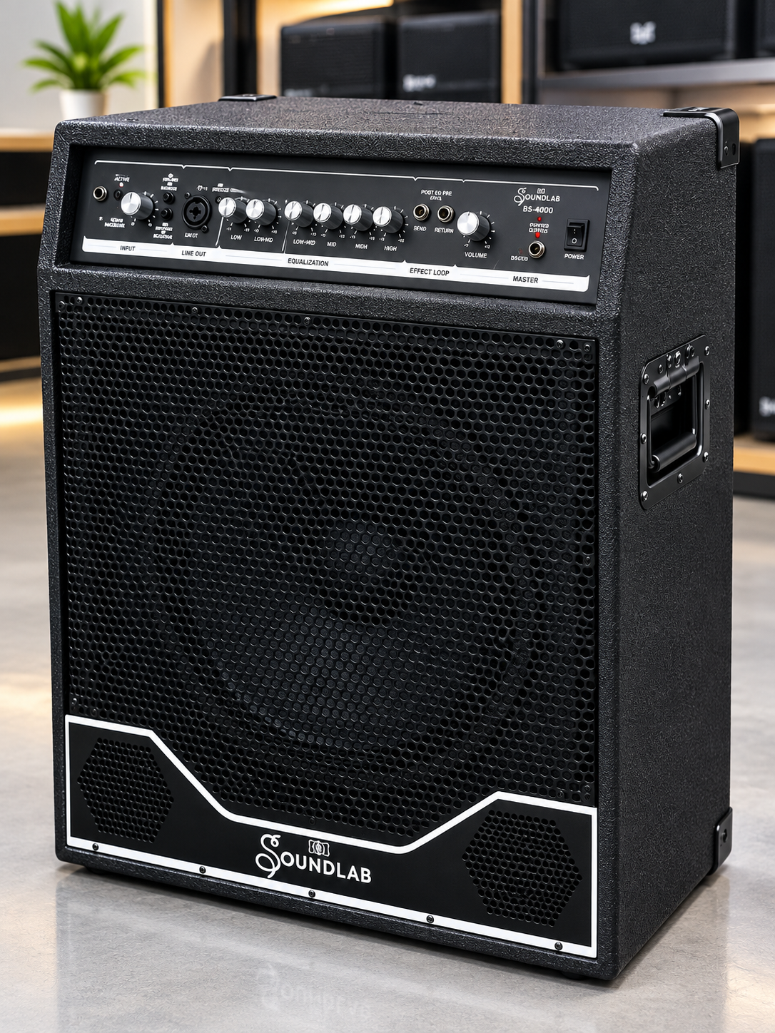 SOUNDLAB [4000watts] Bass Combo Guitar Amplifier