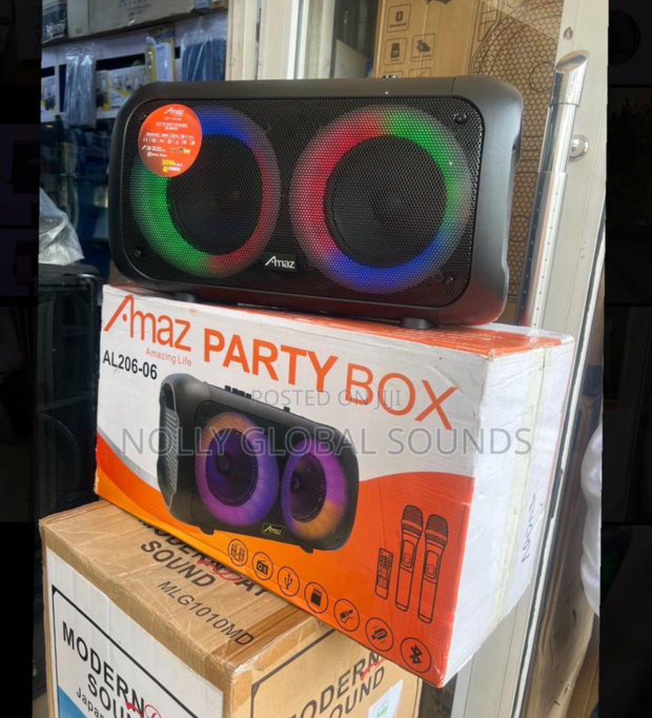 Amaz Part Box Speaker 2000w