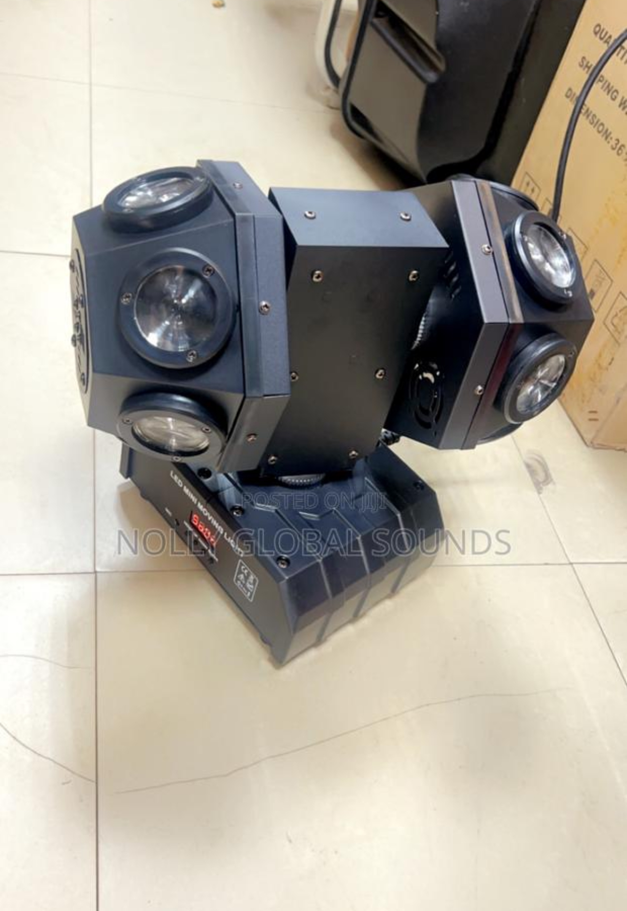 2 Heads RGBW Beam Moving Head Light RGB Laser DMX Light