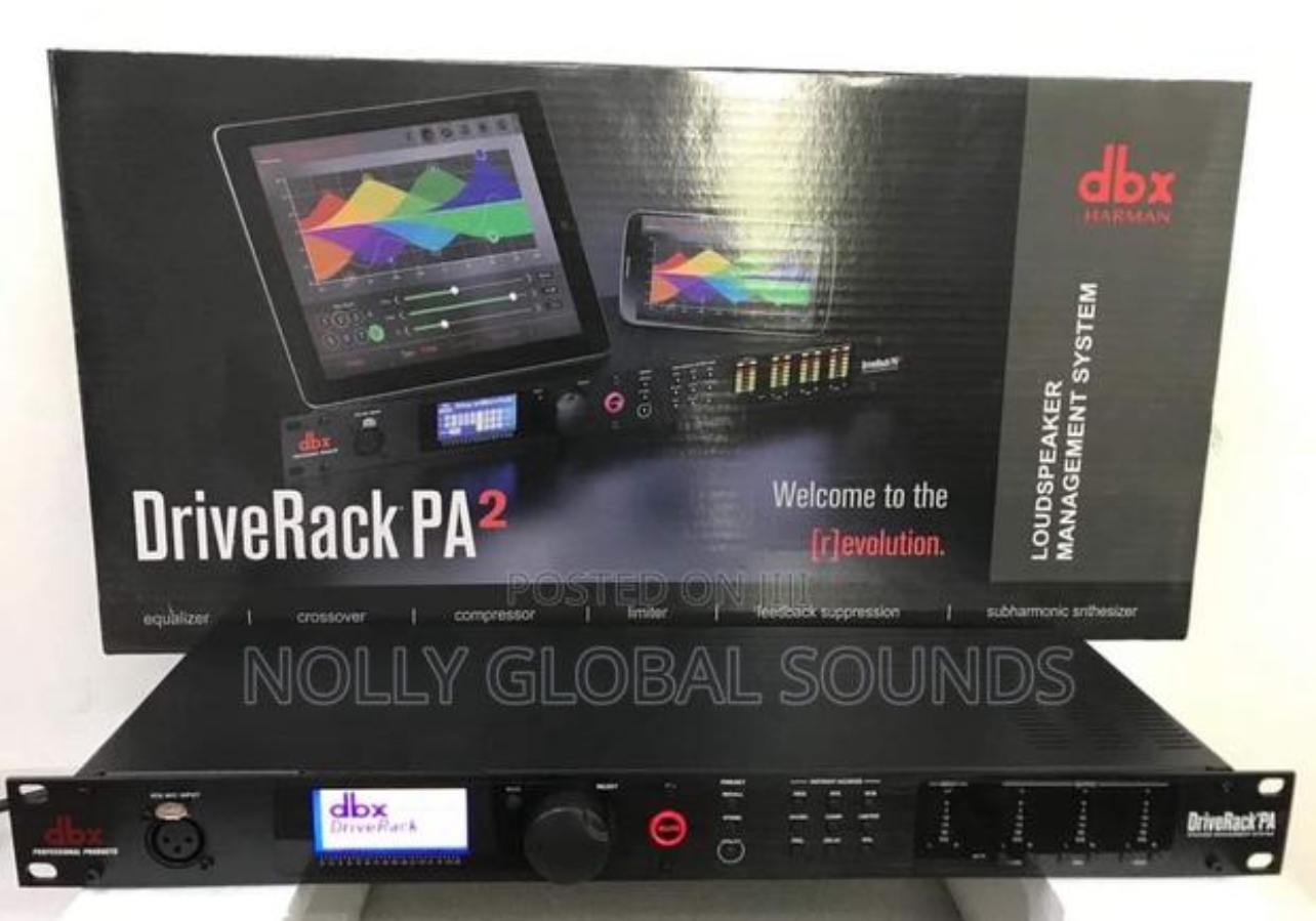 DBX Driverack PA2 Two-Input, 6 Output Loudspeaker Management