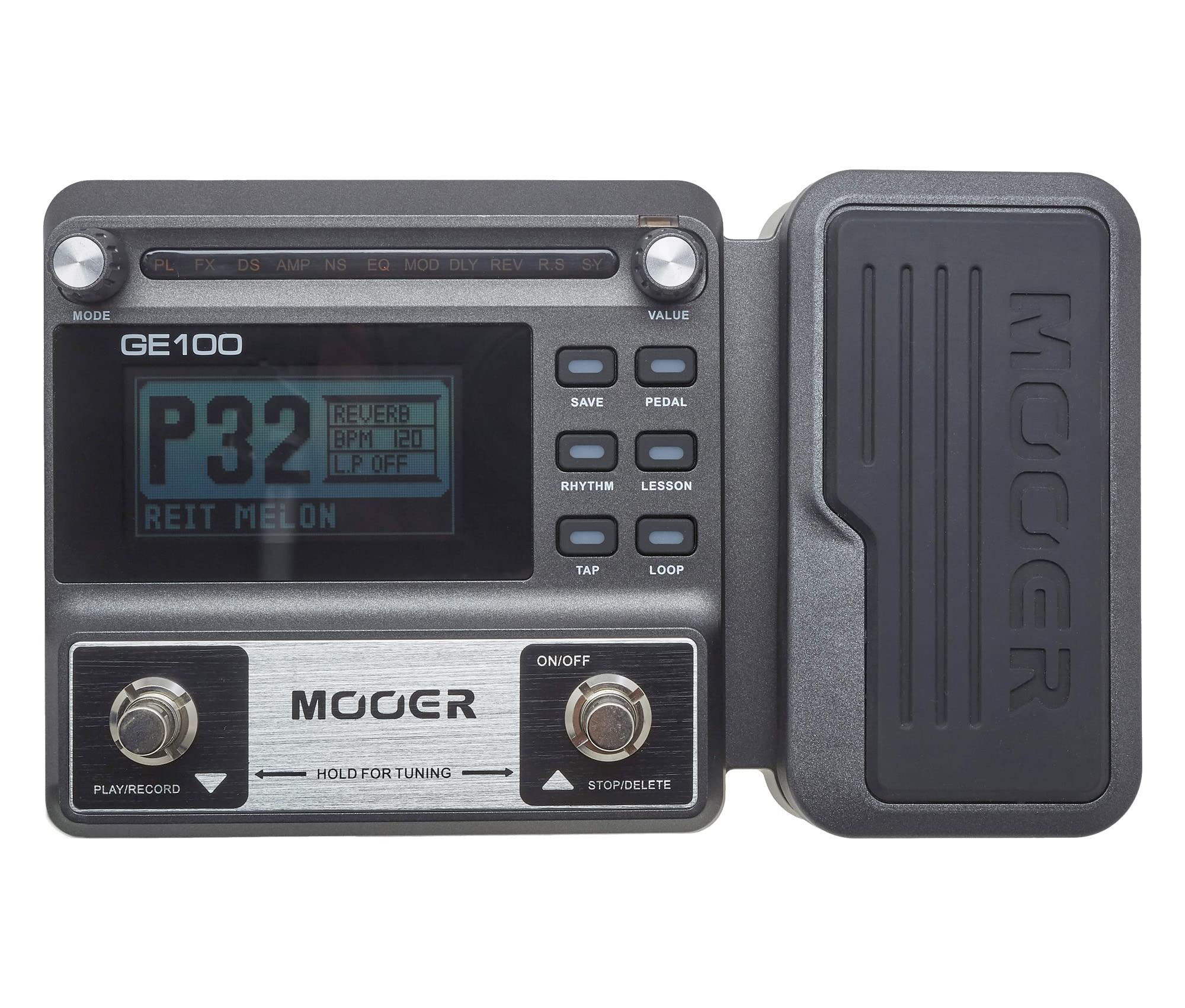 Mooer GE100 Guitar Multi-Effects Processor Effect Pedal