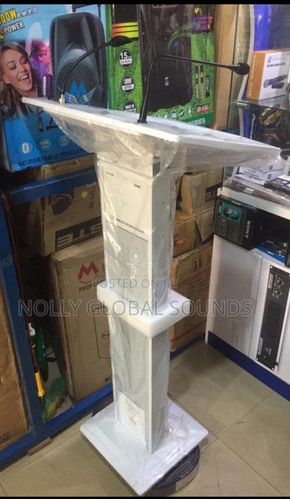 Rechargeable Wireless Bluetooth Digital Pulpit/ Lectern