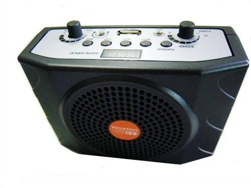 Rechargeable Waistband Voice Amp Speaker With Microphone