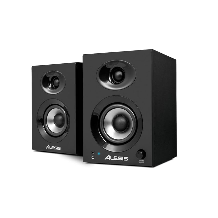 ALESIS ELEVATE 3 Powered Desktop Studio Monitor Speakers
