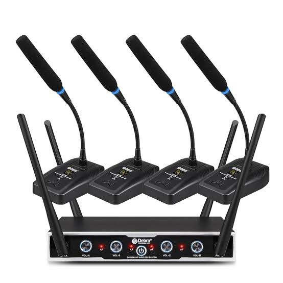 SOUNDLAB 4in1 Professional Wireless Conference Mic SL-866