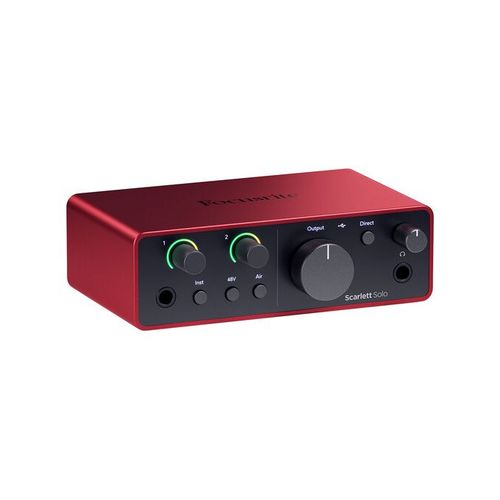 Focusrite Scarlett Solo 4th Gen USB Audio Interface